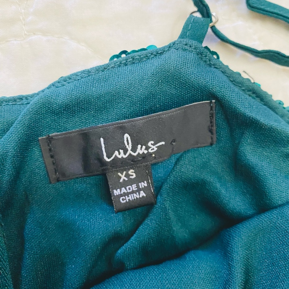 Lulu’s Sequin And Fringe Mini Dress - image 3